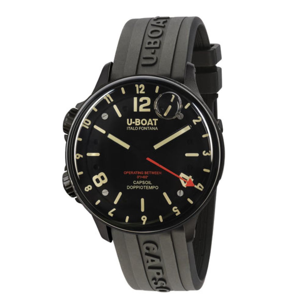 U-Boat Capsoil Doppiotempo IPB Black 8770