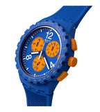 Swatch Primarily Blue Chronograph Watch SUSN419