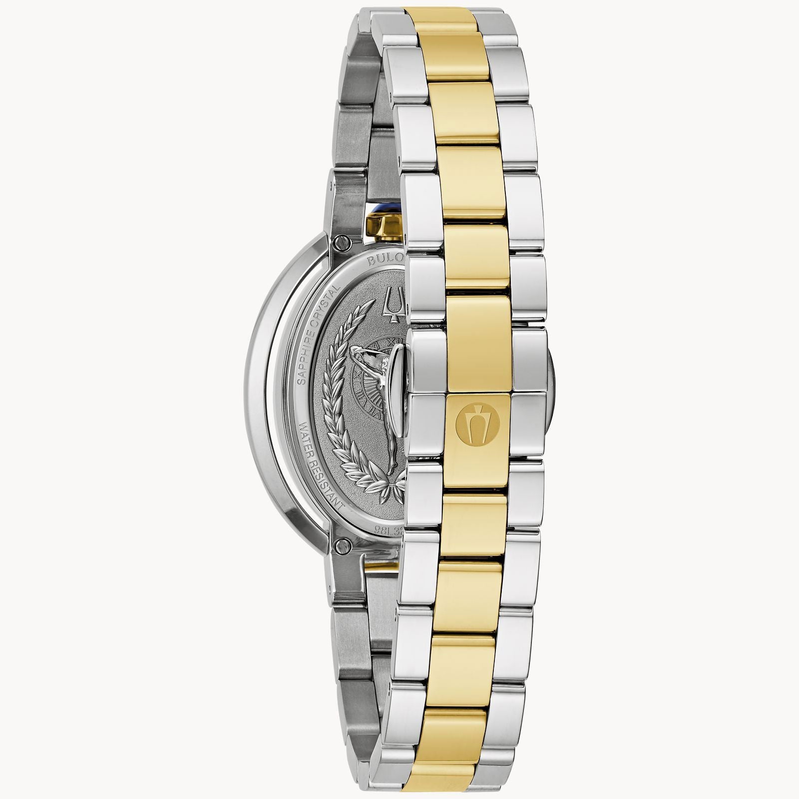 Bulova Rubaiyat Silver-tone Dial Two-tone Women's Watch 98L320