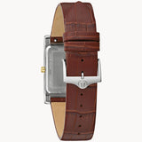 Bulova Sutton Quartz Brown Leather Watch 98B430