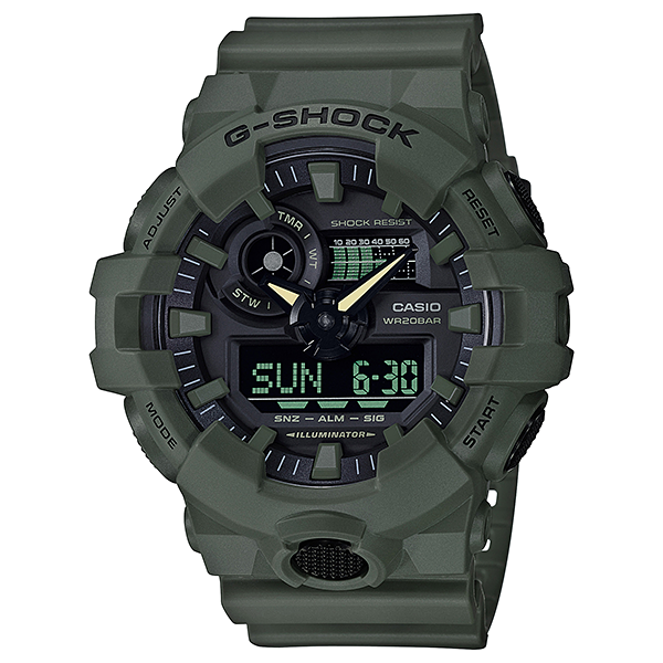 Casio Gshock Analog Digital GA-700 Series GA700UC-3A