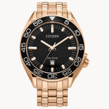 Citizen Carson Black Dial Stainless Steel Bracelet AW1773-55E