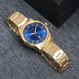 Citizen Men Quartz WR100 SSG Brac Blue BI1032-58L