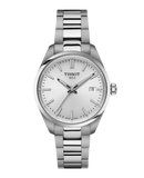 Montre unisexe à quartz Tissot PR 100 avec cadran argenté T150.210.11.031.00