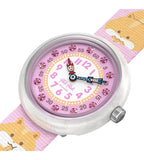 Flik Flak Children's Wristwatch Cuddly Hamster FBNP235