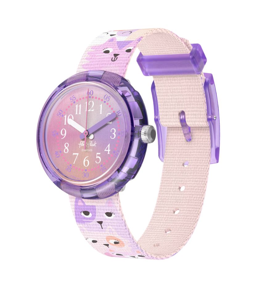 Flik Flak Kids' Watch Cutie Kitty FPNP162