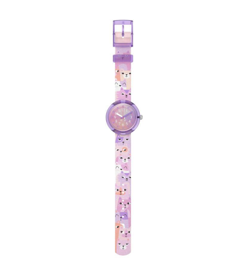 Flik Flak Kids' Watch Cutie Kitty FPNP162