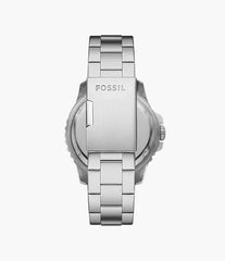 Fossil Blue GMT Stainless Steel Watch FS5991