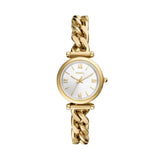 Fossil Carlie Three-Hand Gold-Tone Stainless Steel Watch ES5329