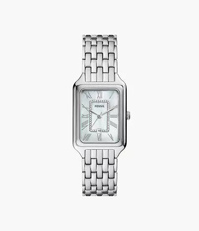 Fossil Raquel Three-Hand Date Stainless Steel Watch ES5306