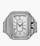 Fossil Raquel Watch Ring Two-Hand Stainless Steel ES5344