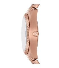 Fossil Scarlette Three-Hand Date Rose Gold-Tone Watch ES5369