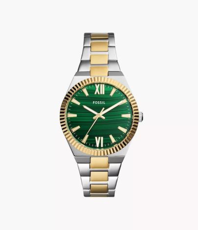 Fossil Scarlette Women's Watch with Malachite Dial ES5334