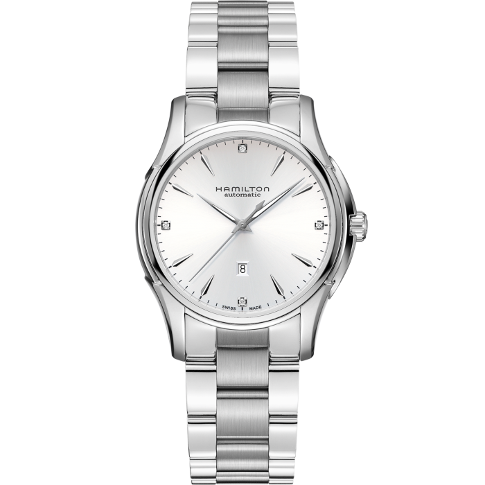 Hamilton Jazzmaster Automatic Diamond Silver Dial Ladies Watch H32315111