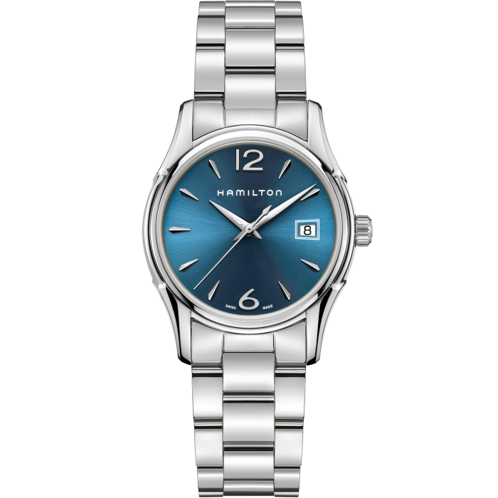 Hamilton Jazzmaster Lady Quartz 34mm Blue Dial H32351145