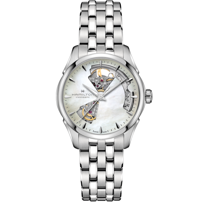 Hamilton Jazzmaster Open Heart Lady Auto Automatic 36mm H32215190