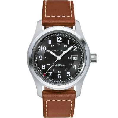 Hamilton Khaki Field Auto Automatic  42mm Black Dial H70555533