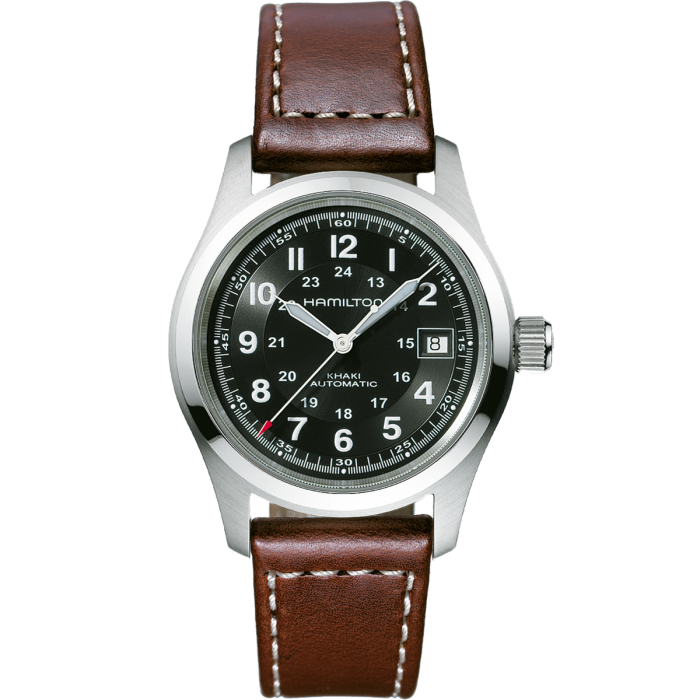 Hamilton Khaki Field Auto Automatic black Dial 38mm H70455533