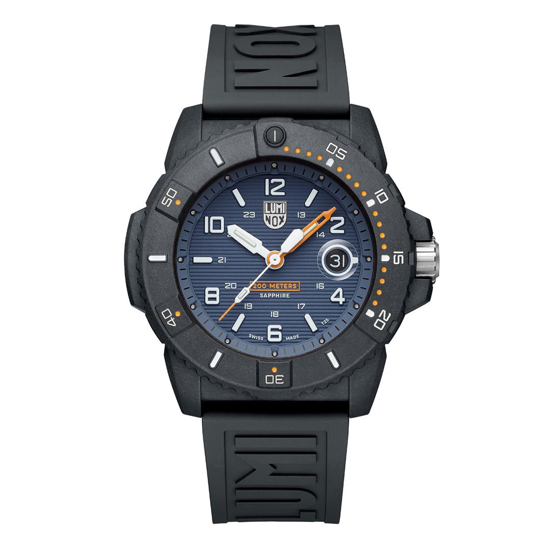 Luminox Navy Seal  Black Silicone Strap Mens Watch XS.3602.NSF