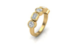 Bezel Lab Diamond Eternity Ring