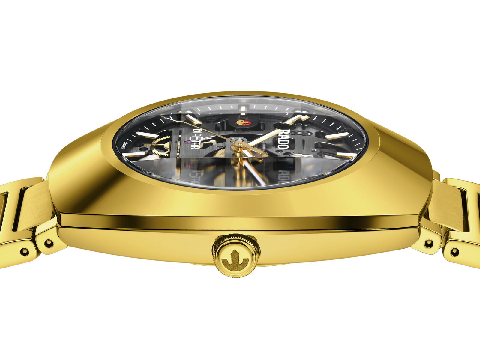 RADO DiaStar Original Skeleton Yellow-Gold Men's Watch R12164153