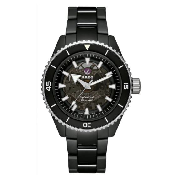 Rado Captain Cook High-Tech Ceramic  Automatic Black Watch R32127152