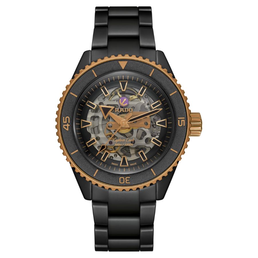 Rado Captain Cook High-Tech Ceramic Skeleton Automatic Watch R32192152