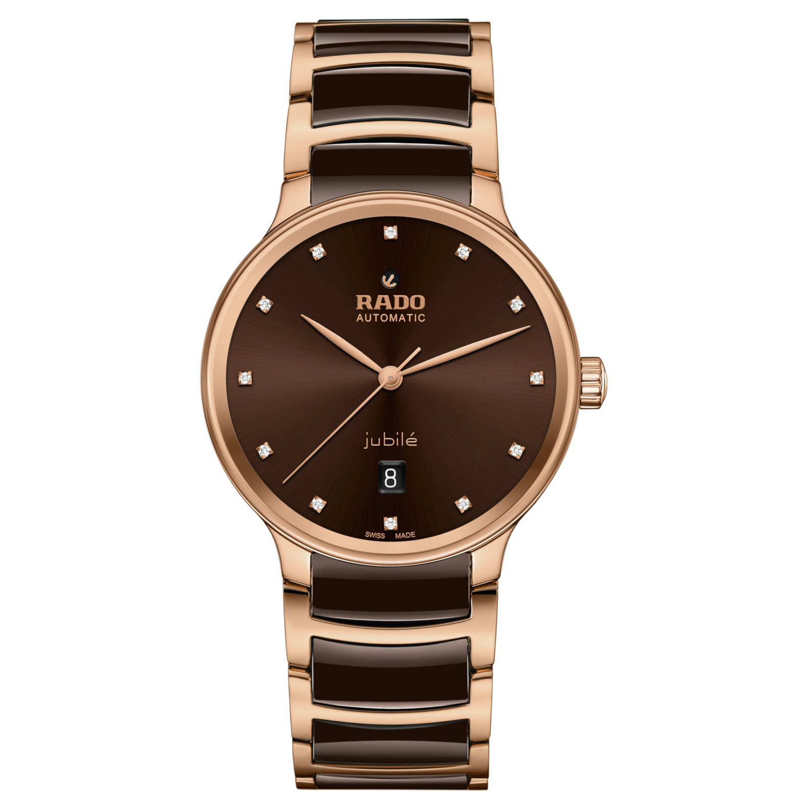 Rado Centrix Automatic Diamonds Brown Dial watch R30017732