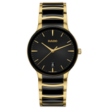 Rado Centrix Gold-Black Ceramic Men's Watch R30022152