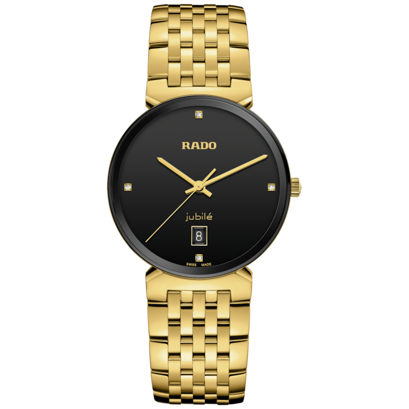 Rado Florence Classic Diamonds Gold-Tone Bracelet Watch R48914703