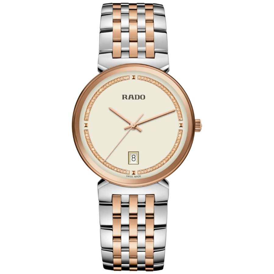 Rado Florence Quartz Champagne Dial Unisex Watch R48912403