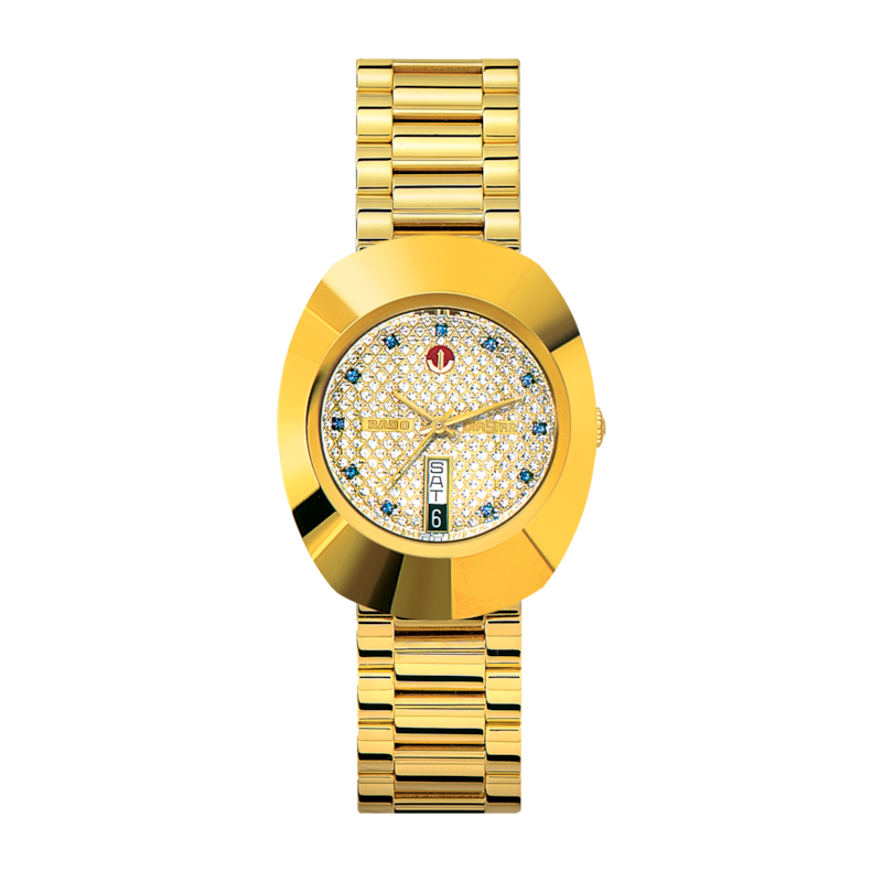 Rado Original Yellow Gold-Tone Men's Watch R12413314