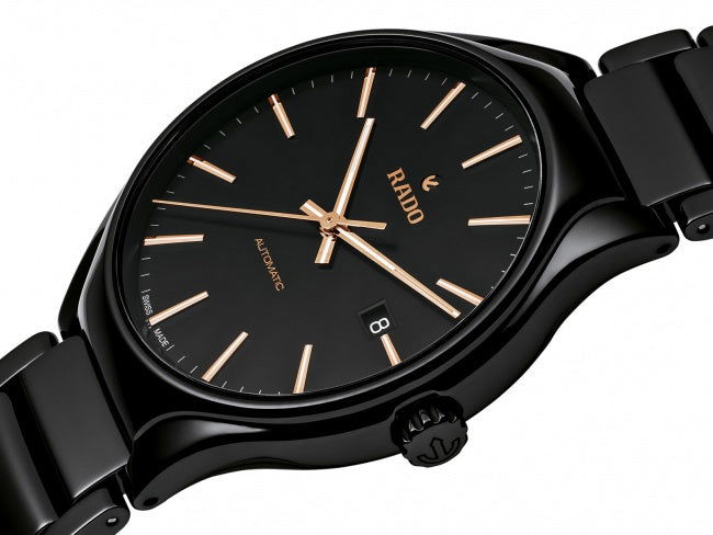 Rado True Automatic Black Stainless-Steel Watch R27056162