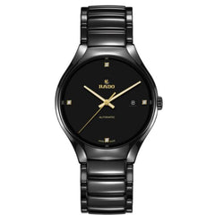 Rado True Automatic Diamonds Black Ceramic Watch R27056712