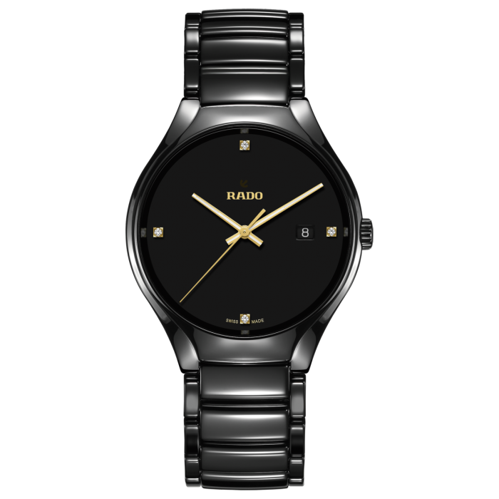 Rado True Diamonds Black Dial Men's Watch R27238712