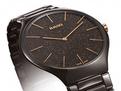 Rado True Thinline Brown Dial Ladies Watch R27004302