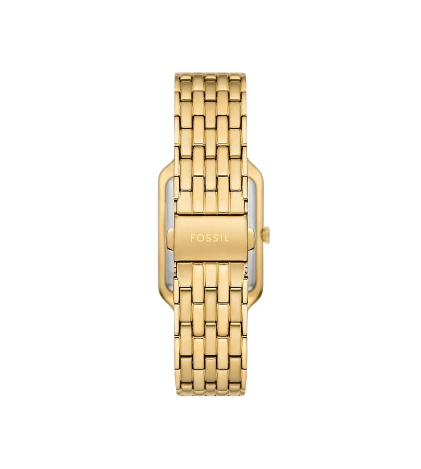 Raquel Three-Hand Date Gold-Tone Stainless Steel Watch ES5341