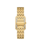 Raquel Three-Hand Date Gold-Tone Stainless Steel Watch ES5341