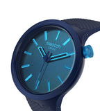 Swatch Big Bold Indigo Glow Navy Blue Watch SB05N113