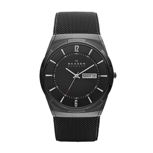 SKAGEN Black Stainless-Steel Quartz Fashion Watch SKW6006