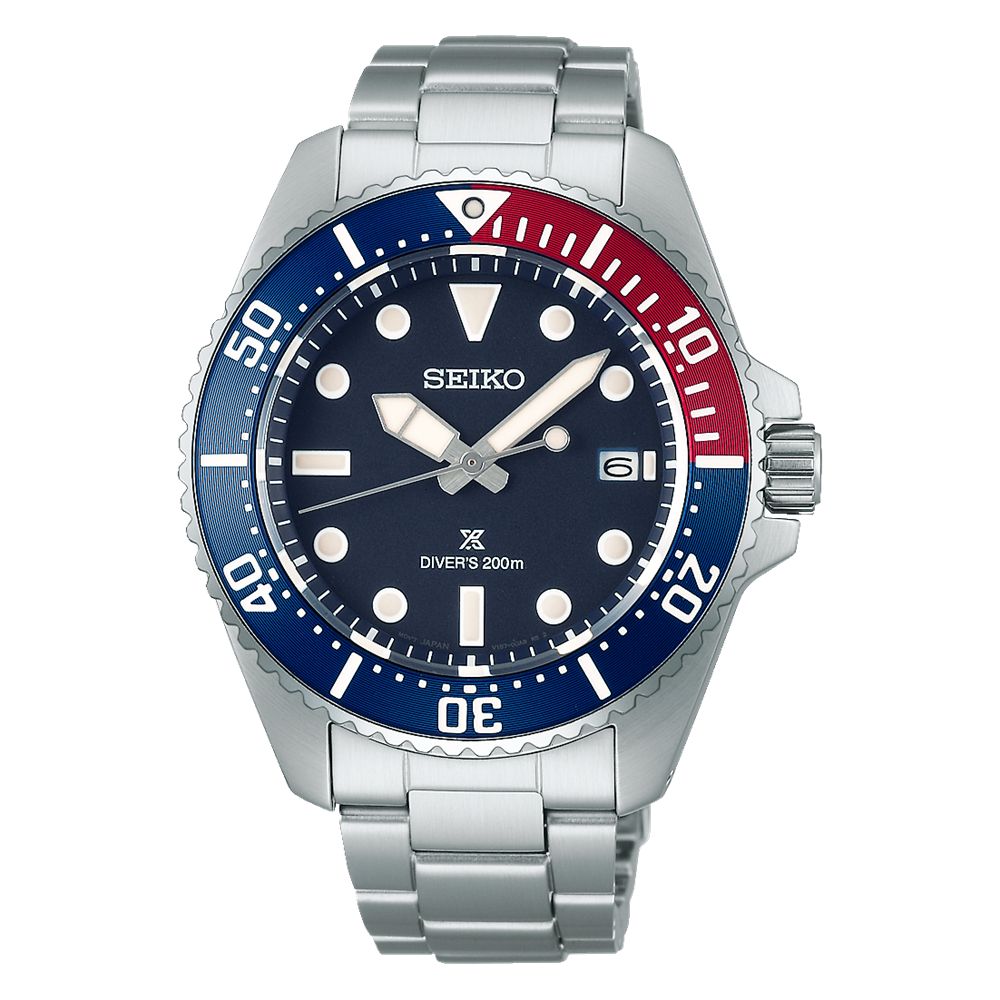 Seiko Prospex Solar Diver's 41mm Mens Watch SNE595P1