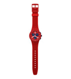 Swatch Chrono Watch Primarily Red SUSR407