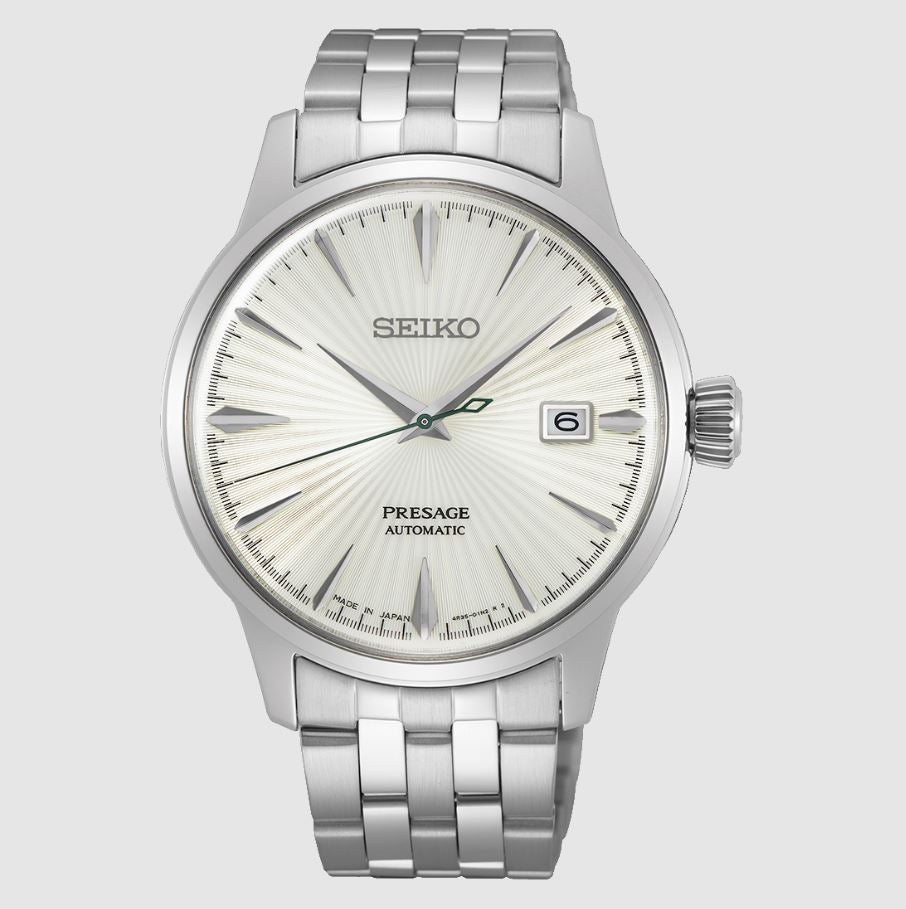 Seiko Presage Automatic Silver Dial Men's Watch SRPG23J1