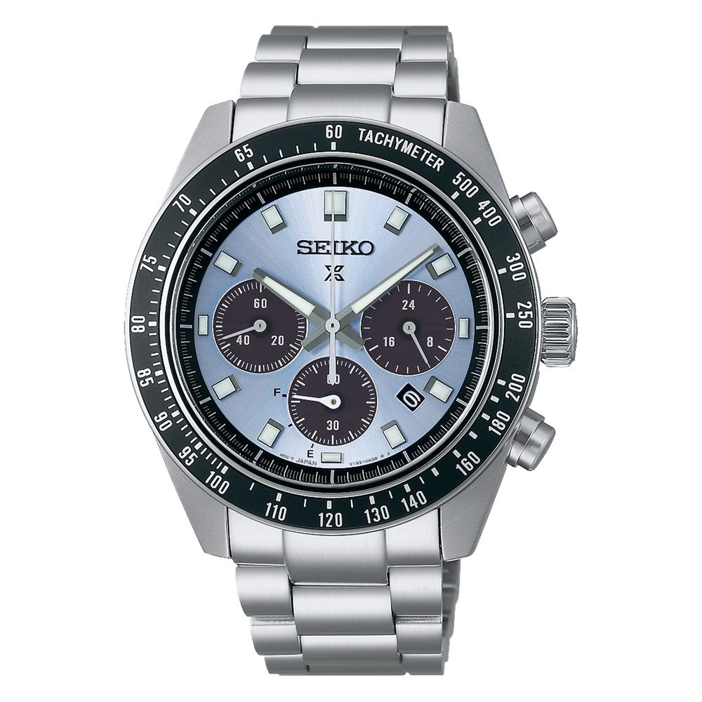 Seiko Stainless Steel Prospex Speedtimer Men's SSC935