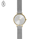 Skagen Anita Lille Two-Tone Stainless-Steel Mesh Watch SKW2340