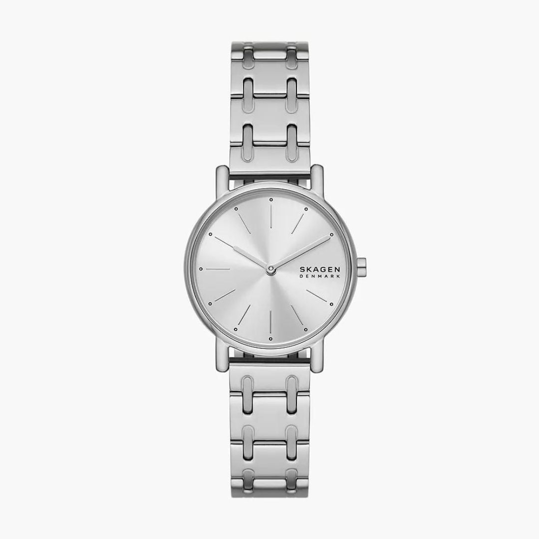 Skagen Signatur Lille Two-Hand Silver Stainless Steel Bracelet SKW3123