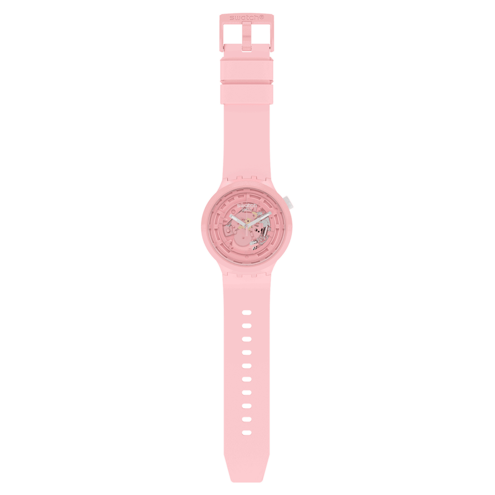 Swatch Bioceramic C-pink Quartz Unisex Watch SB03P100