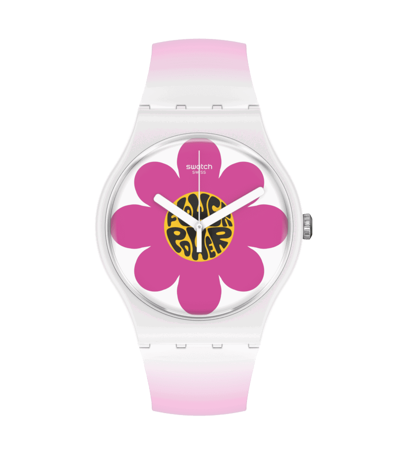 Swatch Bioceramic Flower Power Flower Hour SO32M104