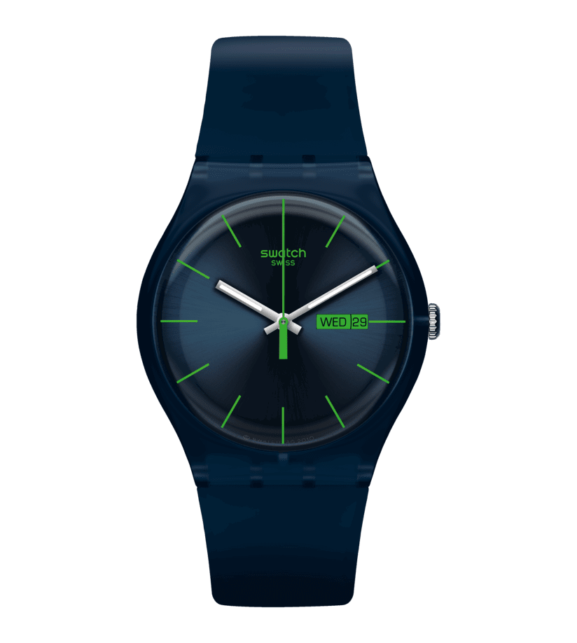 Swatch Blue Rebel Watch Originals Large (41mm) SO29N704