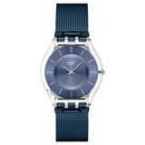 Swatch Cool Skies Skin Blue Dial Watch SS08K120M